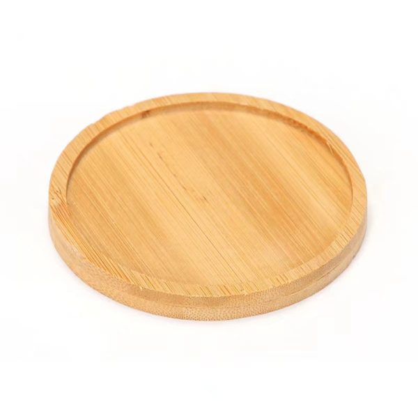 bamboo plant pot tray Handmade eco-friendly  Home decor - Image 5