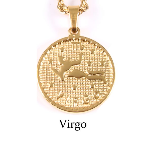 Gold-plated 12 zodiac personalized necklace - Image 11