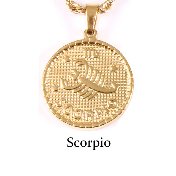 Gold-plated 12 zodiac personalized necklace - Image 10