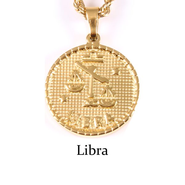 Gold-plated 12 zodiac personalized necklace - Image 9