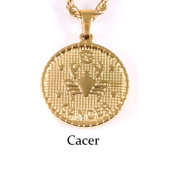 Gold-plated 12 zodiac personalized necklace - Image 5