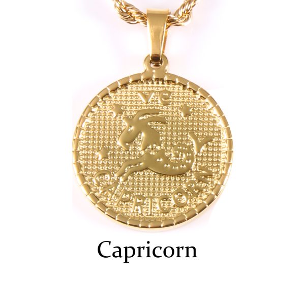 Gold-plated 12 zodiac personalized necklace - Image 3