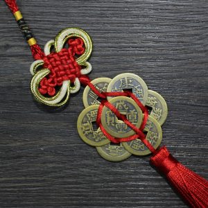 Chinese Feng Shui copper coins for master protection